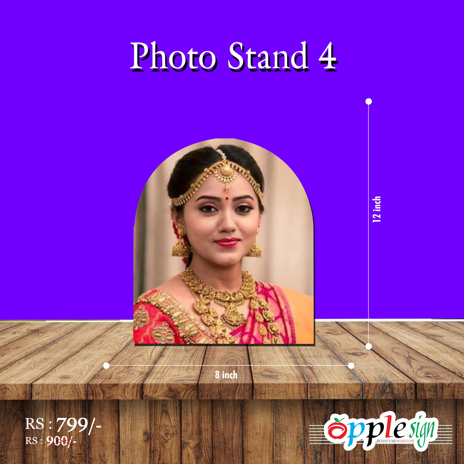 Arch Shape Photo Stand